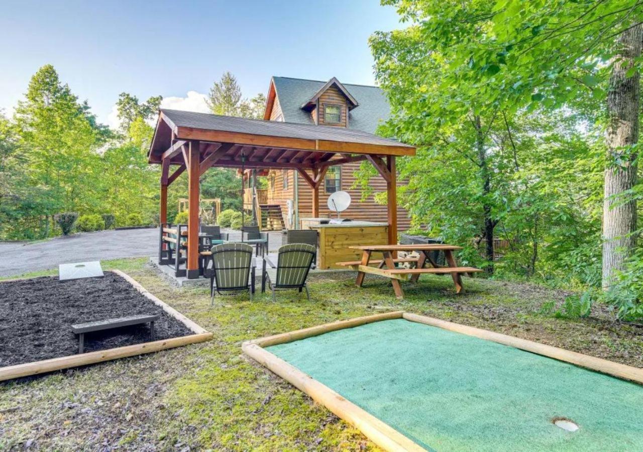 Fabulous Pet-Friendly, Family Cabin With Outdoor Kitchen, Hot Tub, Sauna, Fireplace, Theater Room, Arcade, Pool Table, And Fire Pit Within Minuties Of Dollywood Севьервилл Экстерьер фото