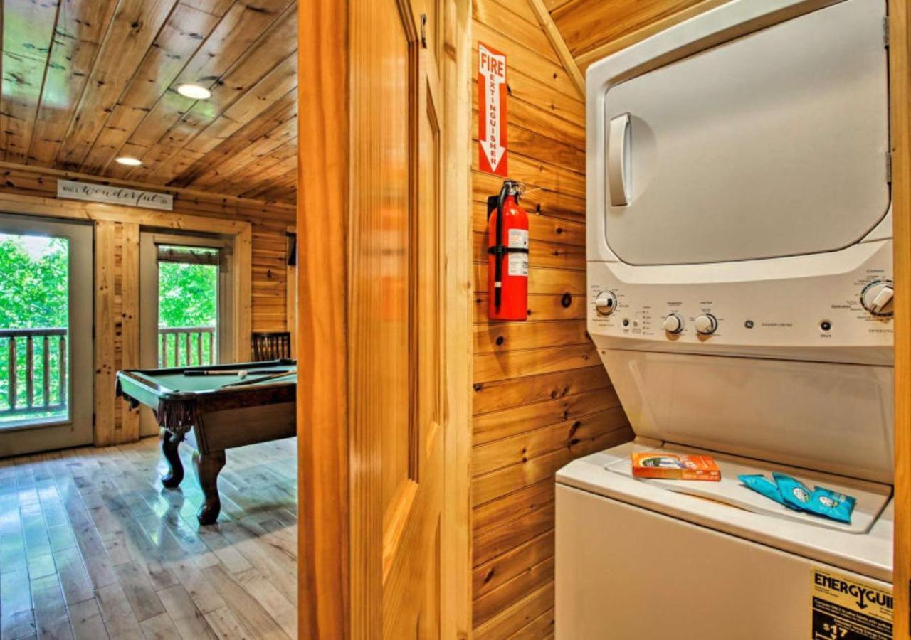 Fabulous Pet-Friendly, Family Cabin With Outdoor Kitchen, Hot Tub, Sauna, Fireplace, Theater Room, Arcade, Pool Table, And Fire Pit Within Minuties Of Dollywood Севьервилл Экстерьер фото